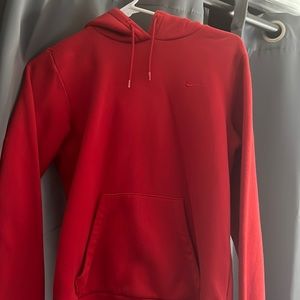 Nike red hoodie